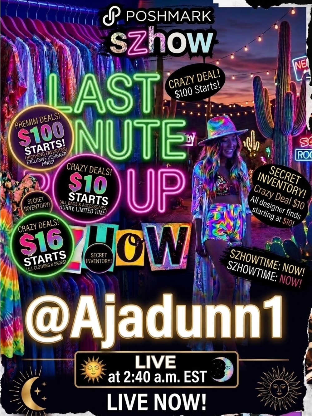3:15 AM EST !!!  🔥🔥POP-UP SALE 💥 $6, $10 & $100 STARTS! Giveaways 💕